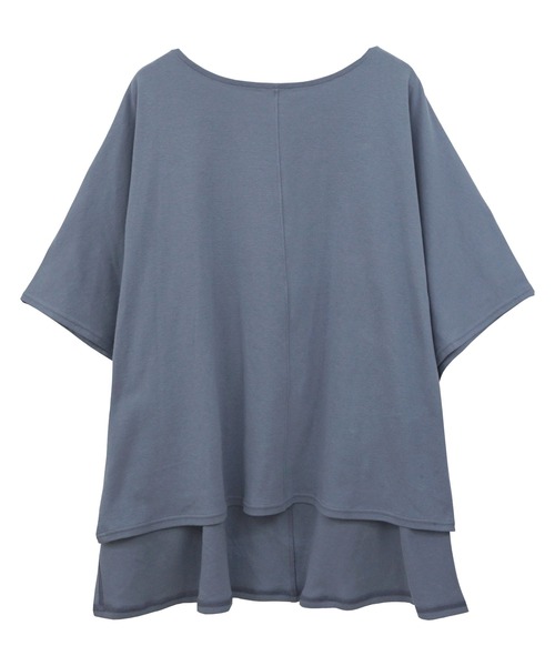 SweetMommy（スウィートマミー）の「360度カバーポンチョ型授乳ケープ（授乳ケープ/授乳クッション・レディース・ダークブラウン/グレイッシュベージュ/ブルー/スモークピンク/杢グレー/ブラック・FREE）」の17枚目の写真