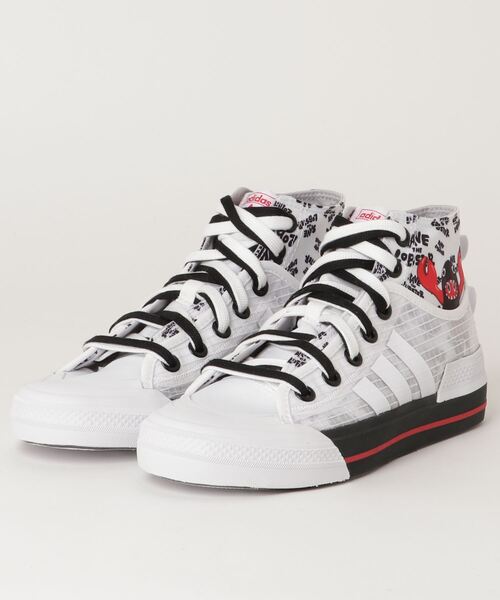 adidas Originals Nizza Hi DL Black Green Red Orange White Men Casual Shoe GZ2653 | Kixify 