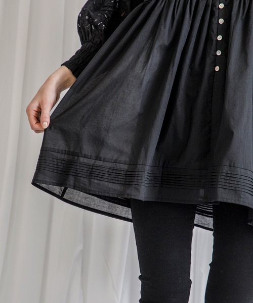 Emma Taylor（エマテイラー）の「刺繍チュニックブラウス（シャツ/ブラウス・レディース・ブラック/レッド/オフホワイト・FREE）」の13枚目の写真