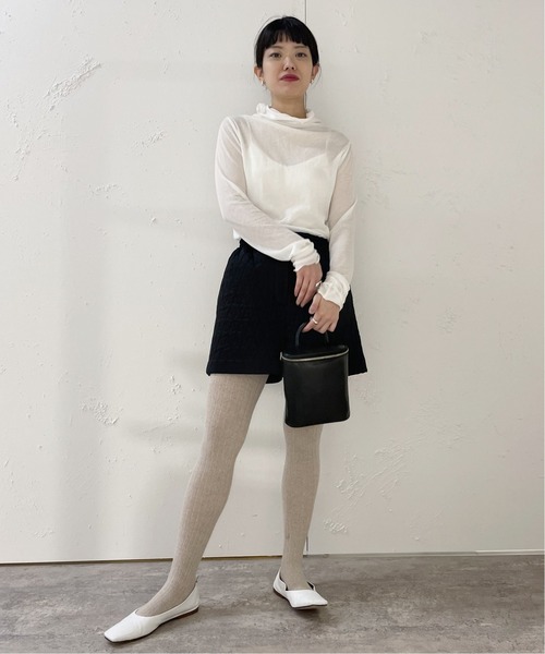 EDIT. FOR LULU（エディットフォールル）の「キルティング ショーツ（その他パンツ・レディース・ブラック・34/36）」の8枚目の写真