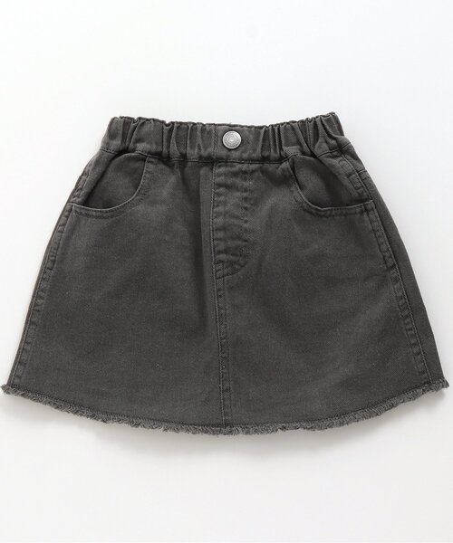 BREEZE（ブリーズ）の「カラフルフリンジスカート（スカート・キッズ・チャコール/オレンジ/ブルー・120/130/100/150/90/140/110）」の2枚目の写真