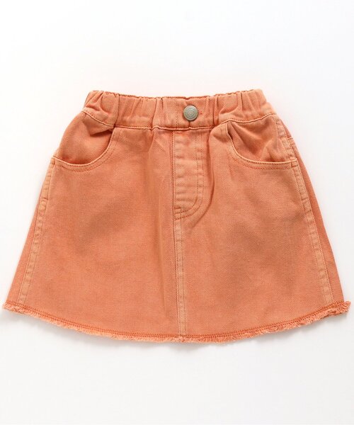 BREEZE（ブリーズ）の「カラフルフリンジスカート（スカート・キッズ・チャコール/オレンジ/ブルー・120/130/100/150/90/140/110）」の11枚目の写真