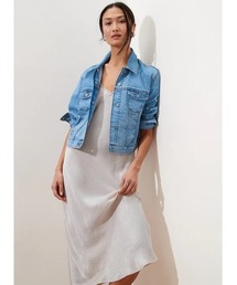 BANANA REPUBLIC FACTORY STORE | 【BANANA REPUBLIC FACTORY STORE】クロップデニムジャケット(デニムジャケット)