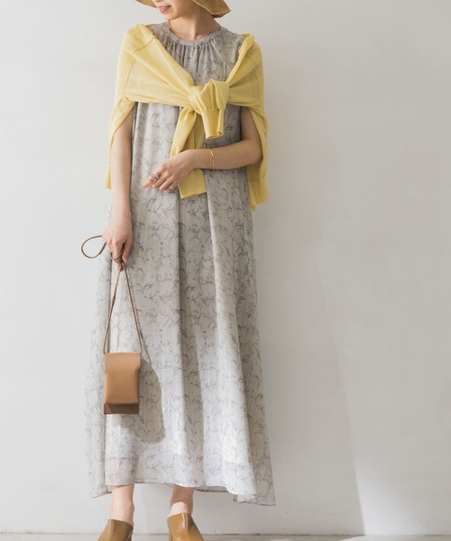 URBAN RESEARCH（アーバンリサーチ）の「シアーショート丈カーディガン（カーディガン/ボレロ・レディース・ブラウン/ブラック/イエロー・FREE）」の22枚目の写真