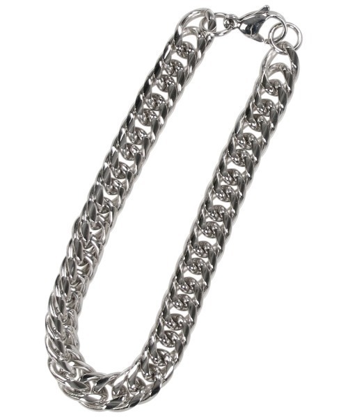 SPINNS（スピンズ）の「シルバーボリュームチェーンプレスレット（ブレスレット・メンズ・A/B・ONESIZE）」の3枚目の写真