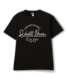 schott | Schott/ショット/NATURAL LOGO T-SHIRT/ナチュラル ロゴTシャツ(Tシャツ/カットソー)