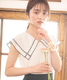 WILLSELECTION | ドットデシンＢＩＧカラーブラウス(シャツ/ブラウス)