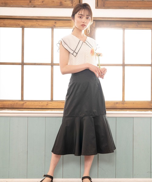 WILLSELECTION（ウィルセレクション）の「ドットデシンＢＩＧカラーブラウス（シャツ/ブラウス・レディース・ホワイト系その他・MEDIUM）」の13枚目の写真