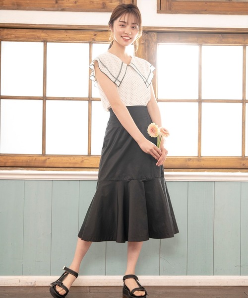 WILLSELECTION（ウィルセレクション）の「ドットデシンＢＩＧカラーブラウス（シャツ/ブラウス・レディース・ホワイト系その他・MEDIUM）」の14枚目の写真