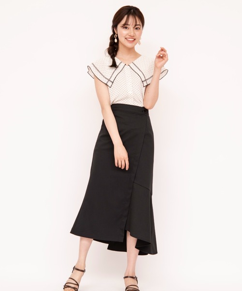 WILLSELECTION（ウィルセレクション）の「ドットデシンＢＩＧカラーブラウス（シャツ/ブラウス・レディース・ホワイト系その他・MEDIUM）」の17枚目の写真