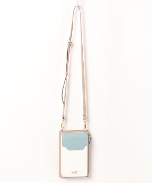 Samantha Thavasa Petit Choice（サマンサタバサ　プチチョイス）の「ウェーブフラップスマホショルダー（ショルダーバッグ・レディース・ブラック/ラベンダー/ワインレッド/ホワイト/ネイビー・FREE）」の6枚目の写真