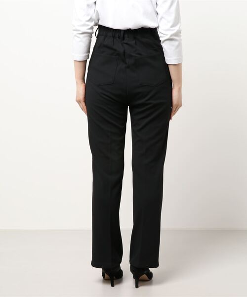 coca（coca）（コカ）の「激伸びセンタープレスパンツ（その他パンツ・レディース・ブラック/アイボリー・ONE SIZE）」の8枚目の写真