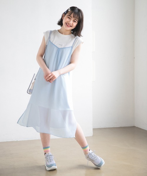 セール セットアイテム シアーキャミワンピース ワンピース Repipi Armario レピピ アルマリオ のファッション通販 Zozotown