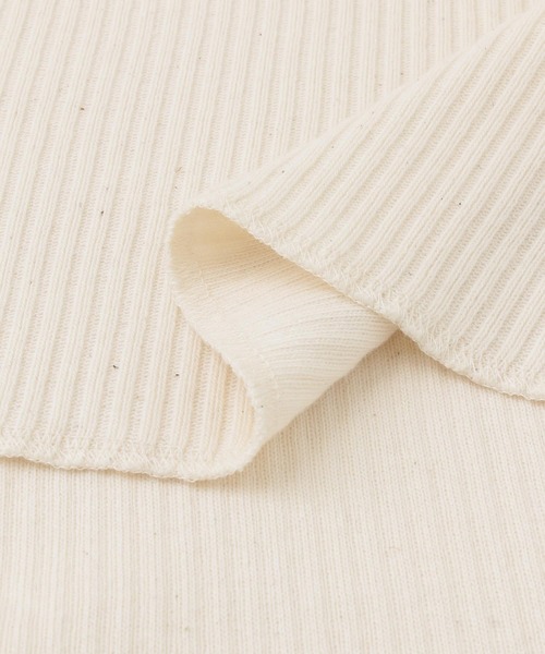 URBAN RESEARCH（アーバンリサーチ）の「針抜きリブノースリーブカットソー（Tシャツ/カットソー・レディース・ブラック/アイボリー・FREE）」の22枚目の写真