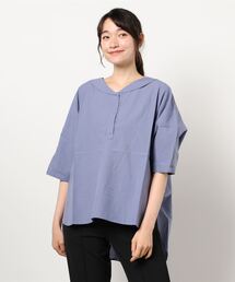 Samansa Mos2 | セーラーカラードルマンブラウス(シャツ/ブラウス)