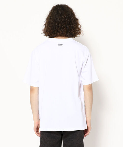 qwerty（クワーティ）の「QWERTY (クワーティ)Emboss Black Camo Tシャツ（Tシャツ/カットソー・メンズ・ホワイト/ブラック・MEDIUM/X-LARGE/LARGE）」の4枚目の写真