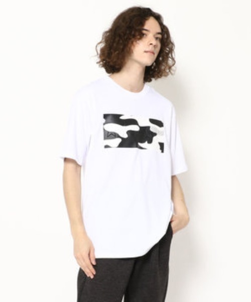 qwerty（クワーティ）の「QWERTY (クワーティ)Emboss Black Camo Tシャツ（Tシャツ/カットソー・メンズ・ホワイト/ブラック・MEDIUM/X-LARGE/LARGE）」の2枚目の写真