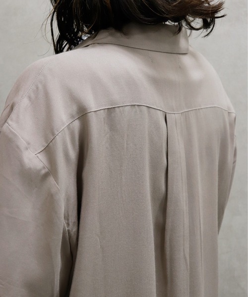 go slow caravan（ゴースローキャラバン）の「Roughtrade / ラフトレード レーヨンシャツ (M3)（シャツ/ブラウス・レディース・ブラック/ベージュ/その他1/その他2・M/L）」の13枚目の写真