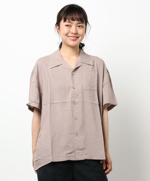 go slow caravan（ゴースローキャラバン）の「Roughtrade / ラフトレード レーヨンシャツ (M3)（シャツ/ブラウス・レディース・ブラック/ベージュ/その他1/その他2・M/L）」の15枚目の写真