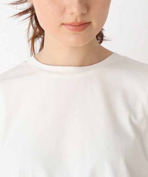 DRESKIP（ドレスキップ）の「◆アシメフレアヘムプルオーバー（Tシャツ/カットソー・レディース・ライトブルー/ブラック/カーキ/オフホワイト・04/02/03）」の9枚目の写真