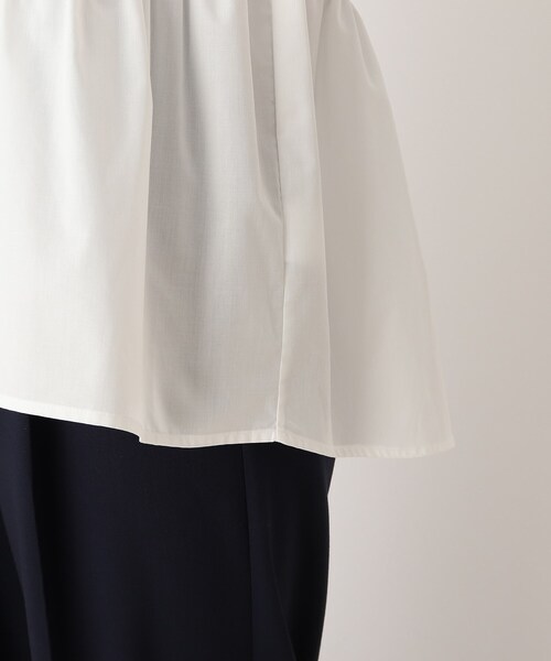 DRESKIP（ドレスキップ）の「◆アシメフレアヘムプルオーバー（Tシャツ/カットソー・レディース・ライトブルー/ブラック/カーキ/オフホワイト・04/02/03）」の11枚目の写真