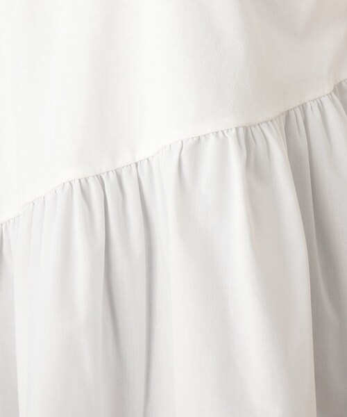 DRESKIP（ドレスキップ）の「◆アシメフレアヘムプルオーバー（Tシャツ/カットソー・レディース・ライトブルー/ブラック/カーキ/オフホワイト・04/02/03）」の12枚目の写真