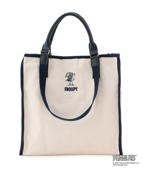 対応 Web限定 Peanutsコラボ キャンバス2wayトートバッグ トートバッグ Vis ビス のファッション通販 Zozotown