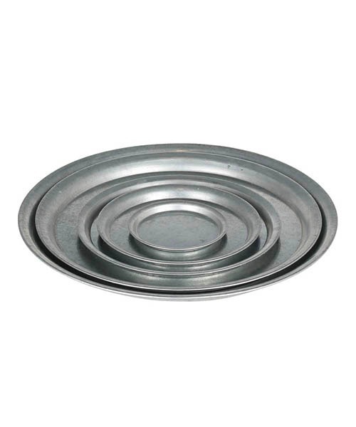 DULTON(ダルトン)の「GALVANIZED ROUND TRAY XS/ガルバナイズド ラウンド トレイ XS(収納グッズ・メンズ・シルバー・FREE)」の4枚目の写真