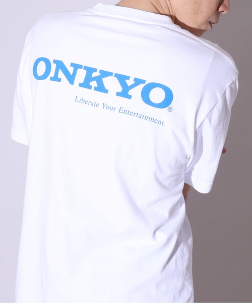 ROOPTOKYO限定】別注：ONKYO/オンキヨー ONKYO＊ROOP onkyo bk pt tee