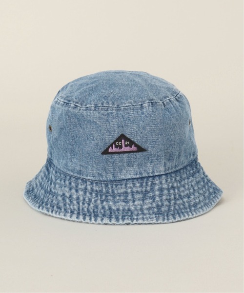 JOURNAL STANDARD（ジャーナルスタンダード）の「【CC21/シーシーツーワン】デニム バケットハット（ハット・メンズ・ブラック/ネイビー・FREE）」の6枚目の写真