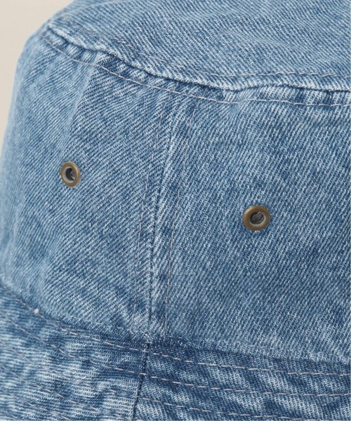 JOURNAL STANDARD（ジャーナルスタンダード）の「【CC21/シーシーツーワン】デニム バケットハット（ハット・メンズ・ブラック/ネイビー・FREE）」の3枚目の写真