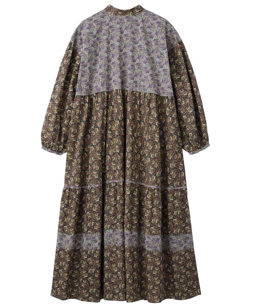 MILKFED.（ミルクフェド）の「FLORAL PRINT TIERED DRESS（ワンピース・レディース・ピンク/ライトパープル・ONE SIZE）」の16枚目の写真