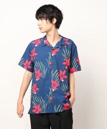 HARLEY-DAVIDSON☆アロハシャツ メンズ半袖シャツ L L】Hurley X アロハシャツ 開襟シャツ 半袖シャツ | 古着屋 TEEN
