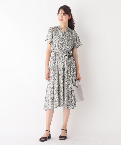 2024福袋】 ゆづき◇ポンポワン ボタニカルプリントワンピース 4