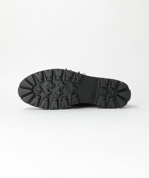 ELVIO ZANON（エルビオザノン）の「＜ELVIO ZANON＞レースアップ レザーブーツ◆（ブーツ・レディース・ブラック・36/37/38）」の6枚目の写真