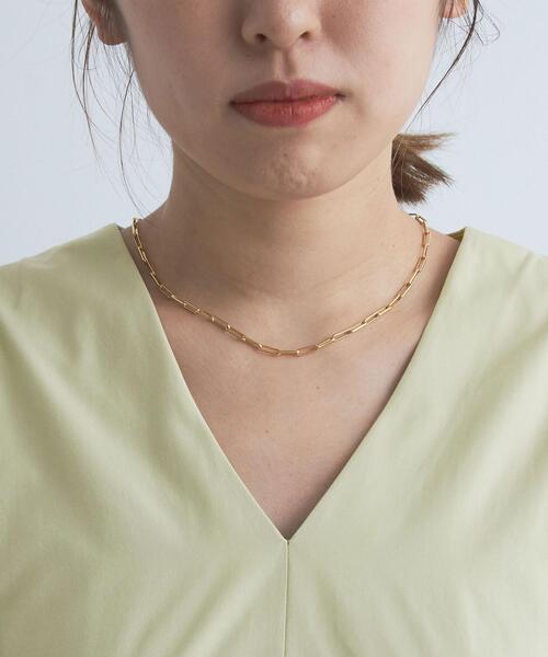 green label relaxing（グリーンレーベルリラクシング）の「ランタンスリーブ フォルム ワンピース（ワンピース・レディース・ブラック/ブラウン/ライム・FREE）」の12枚目の写真