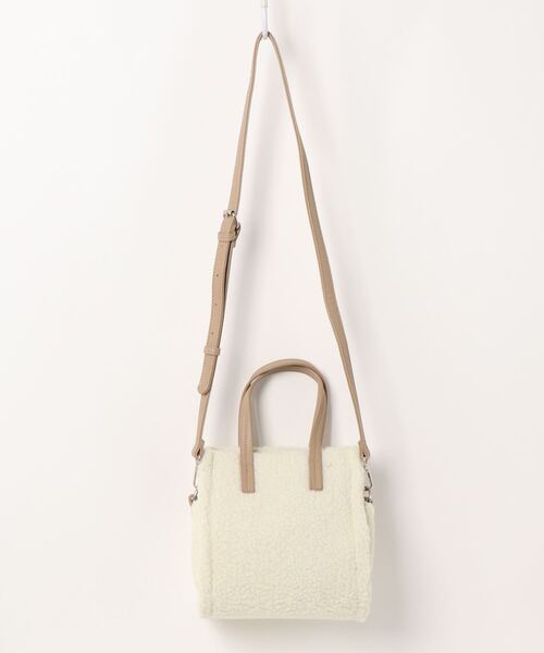 ALTROSE（アルトローズ）の「2WAYミニトート　[ｸﾞﾛｰﾘｰ]（トートバッグ・レディース・ブラック/ベージュ/アイボリー/レオパード・FREE）」の2枚目の写真