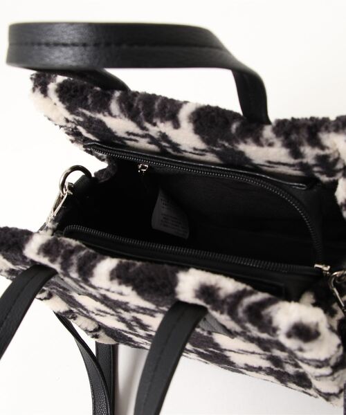 ALTROSE（アルトローズ）の「2WAYミニトート　[ｸﾞﾛｰﾘｰ]（トートバッグ・レディース・ブラック/ベージュ/アイボリー/レオパード・FREE）」の10枚目の写真