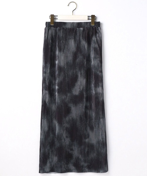 NICOLE white（ニコルホワイト）の「ボカシ柄プリーツタイトスカート（スカート・レディース・ブラック系/ベージュ系/グレー系・FREE）」の15枚目の写真