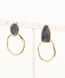 Lugnoncure | アシンメトリーピアス(ピアス（両耳用）)