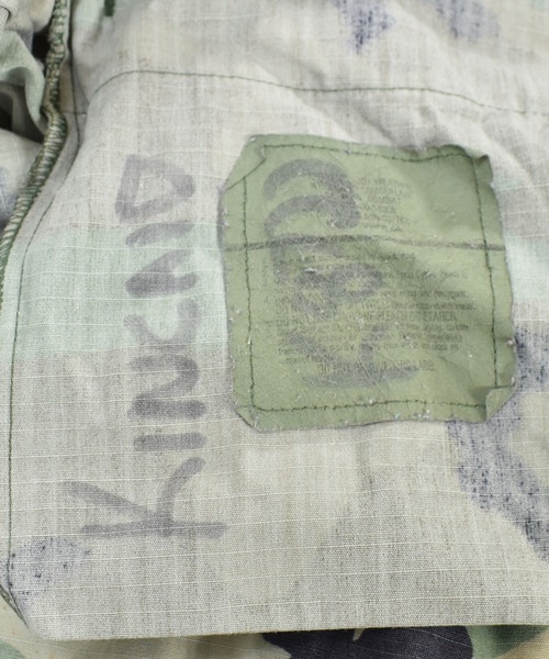 VINTAGE（ヴィンテージ）の「【ヴィンテージ古着】ウッドランドカモ ショートパンツ（カーゴパンツ・メンズ・グリーン系カモフラージュ・LARGE）」の4枚目の写真