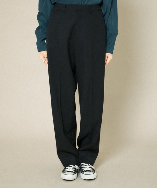 KBF（ケイビーエフ）の「ウール混ルーズパンツ（その他パンツ・レディース・ベージュ系その他/ネイビー・ONE）」の15枚目の写真