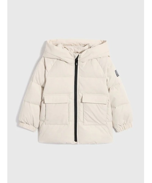 GAP（ギャップ）の「ヘビーウエイト ダウンパファー (幼児・ユニセックス)（ダウンジャケット/コート・キッズ・ブラック/ネイビー/イエロー/ブルー/ベージュ/シルバー/オレンジ/その他・4 YRS/5 YRS/2 YRS/3 YRS）」の3枚目の写真