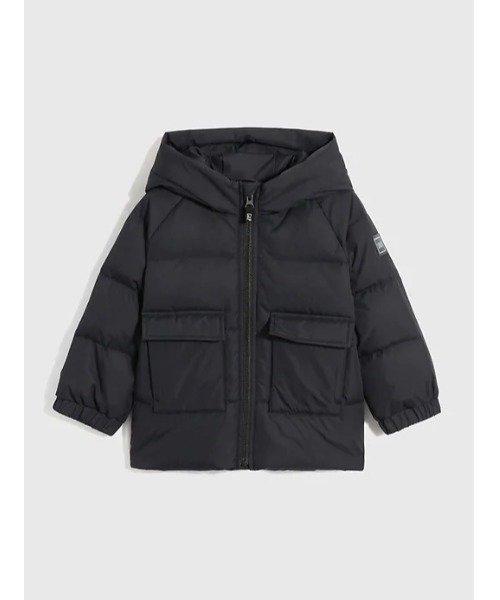 GAP（ギャップ）の「ヘビーウエイト ダウンパファー (幼児・ユニセックス)（ダウンジャケット/コート・キッズ・ブラック/ネイビー/イエロー/ブルー/ベージュ/シルバー/オレンジ/その他・4 YRS/5 YRS/2 YRS/3 YRS）」の2枚目の写真