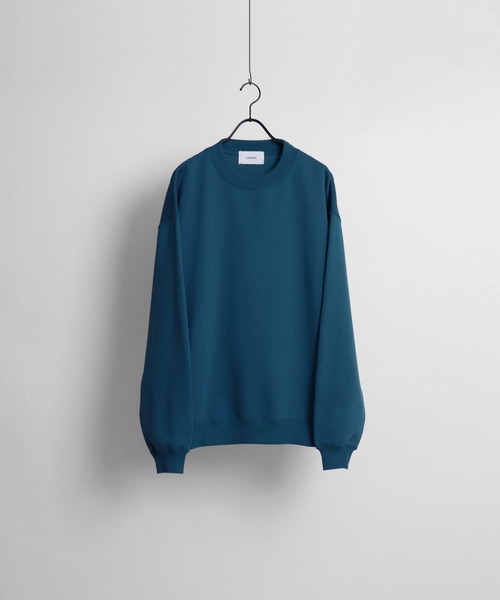 Confirm（コンファーム）の「ルーズオーバーサイズスウェット【Confirm】（スウェット・メンズ・チャコールグレー/ベージュ/ブラック/レッド/アイボリー/ミント/ホワイト/ブルー/モカ/ブラック系その他/パープル/グリーン/ベージュ系その他/ダークブラック・M/L）」の21枚目の写真