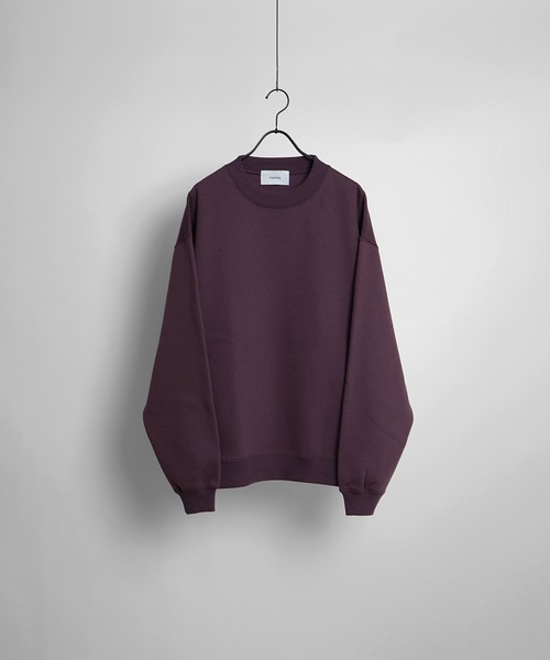Confirm（コンファーム）の「ルーズオーバーサイズスウェット【Confirm】（スウェット・メンズ・チャコールグレー/ベージュ/ブラック/レッド/アイボリー/ミント/ホワイト/ブルー/モカ/ブラック系その他/パープル/グリーン/ベージュ系その他/ダークブラック・M/L）」の17枚目の写真