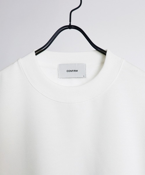 Confirm（コンファーム）の「ルーズオーバーサイズスウェット【Confirm】（スウェット・メンズ・チャコールグレー/ベージュ/ブラック/レッド/アイボリー/ミント/ホワイト/ブルー/モカ/ブラック系その他/パープル/グリーン/ベージュ系その他/ダークブラック・M/L）」の15枚目の写真