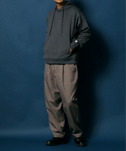 ANPAS(アンパス)の「High function Cardboard Knit Huudie/抗菌・防臭 テックダンボールニット プルパーカー(パーカー・メンズ・ブラック/グレイッシュベージュ/ピンク/チャコールグレー・L/M/LL)」の6枚目の写真