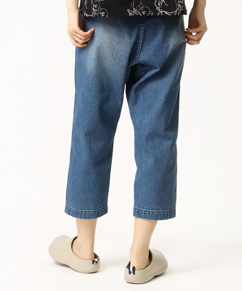 GRANDMA MAMA DAUGHTER(グランマママドーター)の「【 GRANDMA MAMA DAUGHTER / グランマ ママ ドーター 】 # KTC GP33097V1 PT デニムサルエルパンツ(デニムパンツ・レディース・ブルー・1/0)」の10枚目の写真