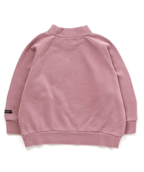 F.O.KIDS(エフオーキッズ)の「モックネックトレーナー(スウェット・キッズ・ブラウン/ミント/ピンク/イエロー/ベージュ・80/90/100/120/95/110/130/140)」の6枚目の写真